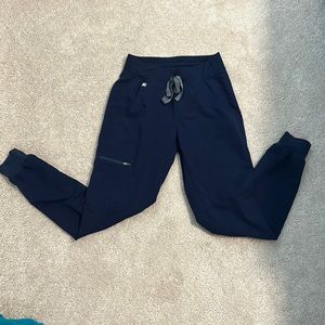 ***SET***XXS figs navy scrubs top and bottom